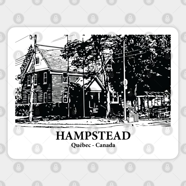 Hampstead - Québec Magnet by Lakeric